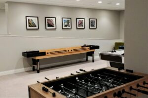 Custom Framed artwork installed in a corporate spaces