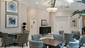 Custom Framed artwork installed in a corporate spaces