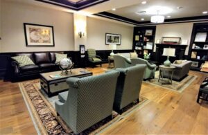 Custom Framed artwork installed in a corporate spaces