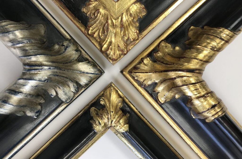 Seamless custom picture frames, closed corner frames the epitome of craftmanship