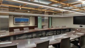 Custom Framed Artwork installed for CIBC AnteRoom