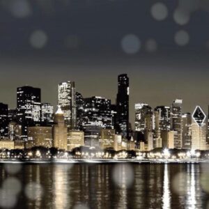 Chicago Skyline II print
