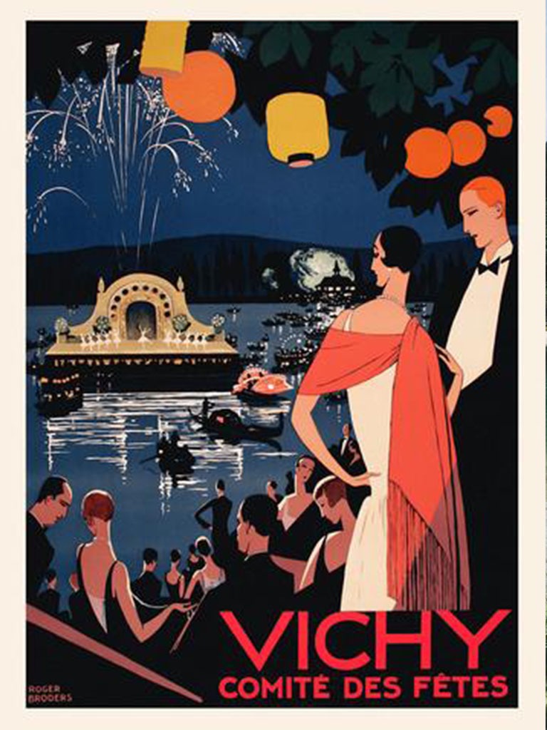 Vintage Posters Vichy Comite Des Fetes